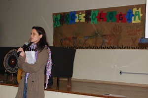 Daniele Calvichioli ministrando o 2º painel do II ERA Sul Foto Adilvane Spezia