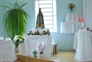 Nossa Senhora Aparecida, padroeira do Brasil e de todas as crianças. Foto: Jéssica Rigon.