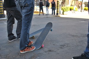 Skatistas se divertiram com campeonato de Game of Skate. Foto: Taluana Panizza