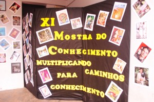 A XI Mostra do Conhecimento aconteceu nessa terça-feira (12) no Ginásio Eloi Dal Ross, promovida pela Escola Estadual de Ensino Técnico José Cañellas Foto: Talita Moraes