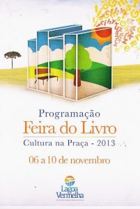 Capa promocional da Programação do evento