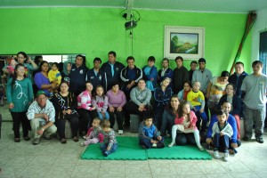 Alunos das APAEs participaram de atividades de integração. Foto: Bruna R. Oliveira