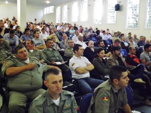 Cerca de 230 pessoas compareceram na terceira audiência pública - Foto: Victória Lieberknecht 