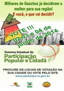 Votação vai até dia 4 de junho. FOTO: Divulgação