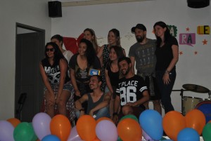 Vencedores do Paralelo 27 com o corpo de jurados /Foto: Alice Buzanelo