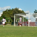 Josiel marca o gol de empate do União. Foto: Dayana Giacomini