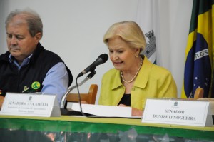 Ana Amélia Lemos coordenou a audiência da Comissão de Agricultura do Senado Foto: Cleusa Jung