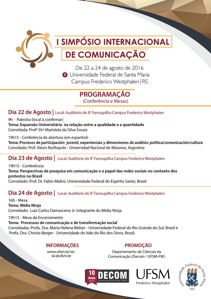 programacao atualizada