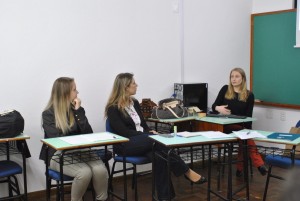 Professoras da UFSM/FW participam do Simpósio Internacional de Afrocultura (foto: Andriéli Bertó)