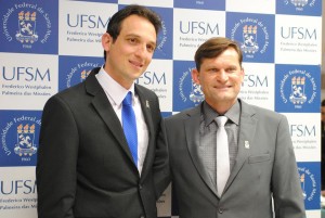 Direção do Campus da UFSM/FW. O vice-dietor Igor Senger e o diretor Arci Wastowski /Foto: Ramon Mendes - Da Hora